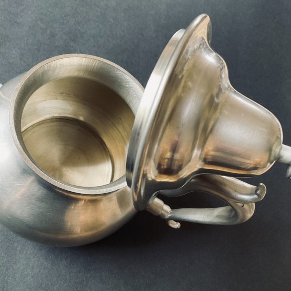 WOODBURY PEWTERERS Pewter Teapot Made for The Henry Ford Museum EUC - Picture 8 of 11